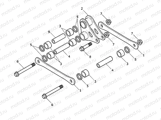 Rear Suspension Linkage