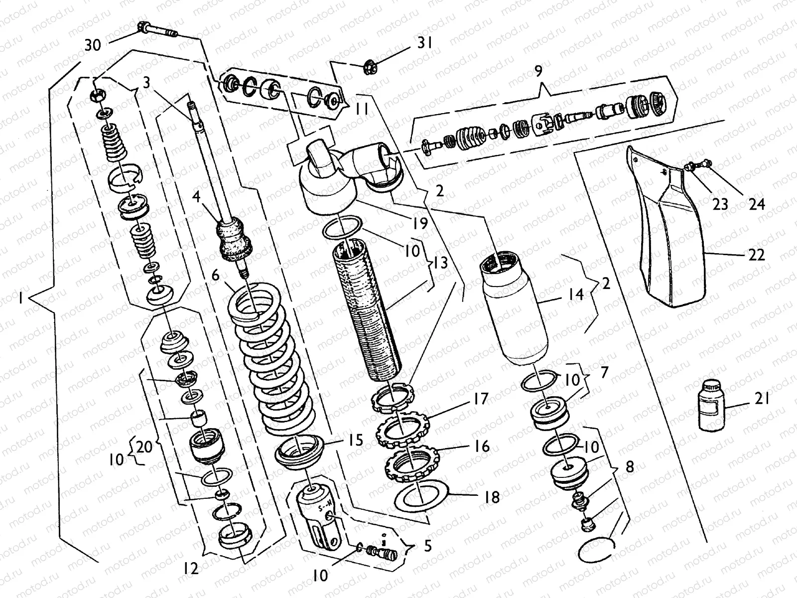 REAR SUSPENSION (SMR-TE)