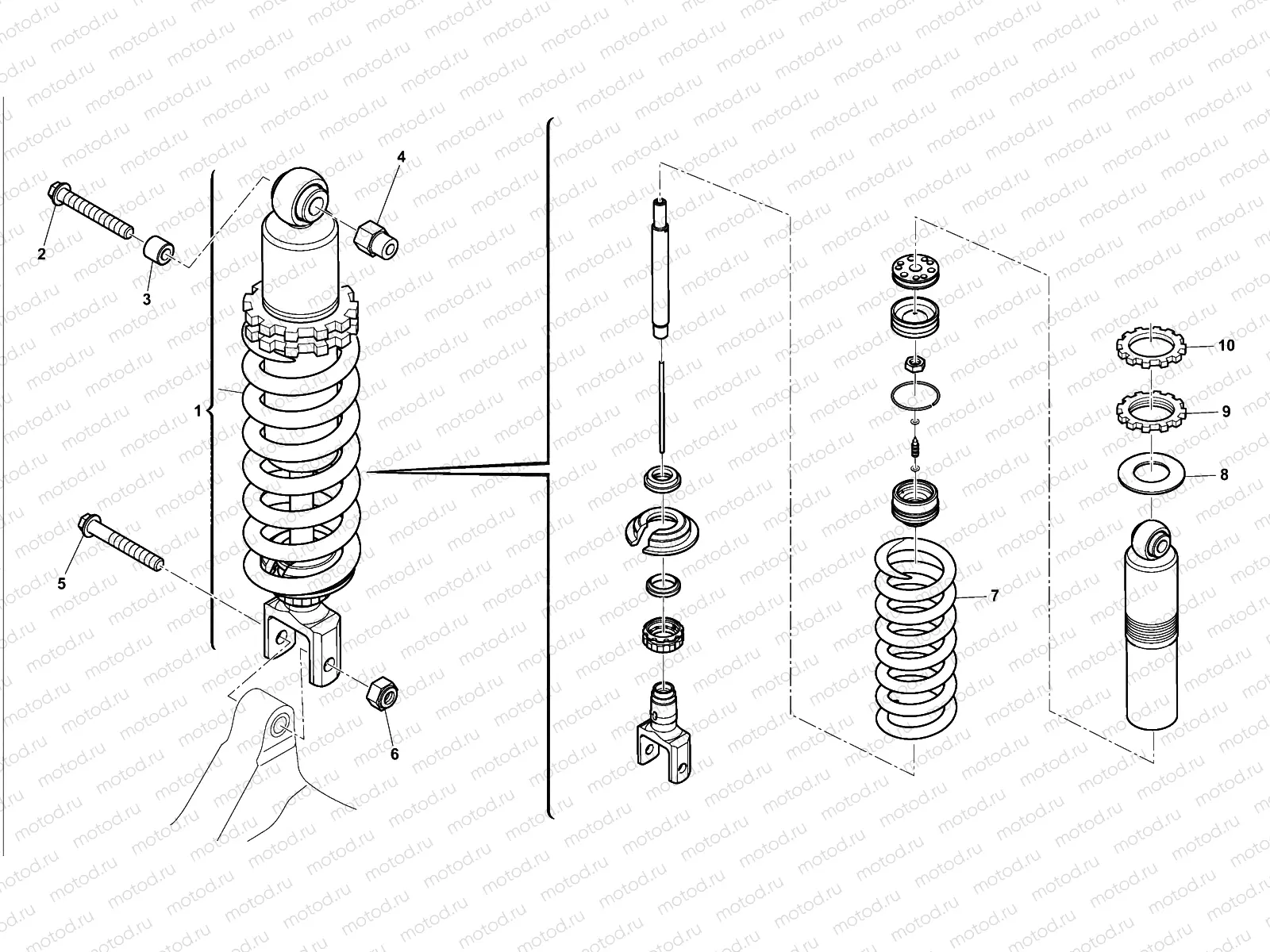 REAR SUSPENSION (STD)