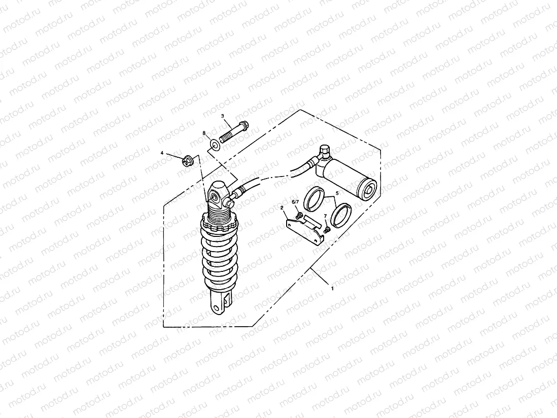Rear Suspension Unit