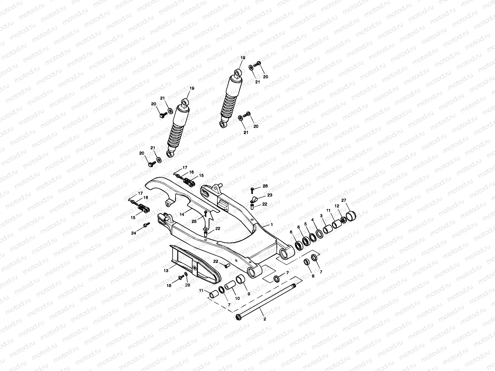 Rear Suspension Unit