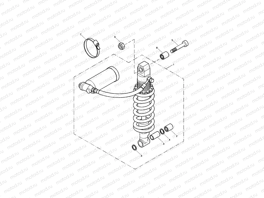 Rear Suspension Unit