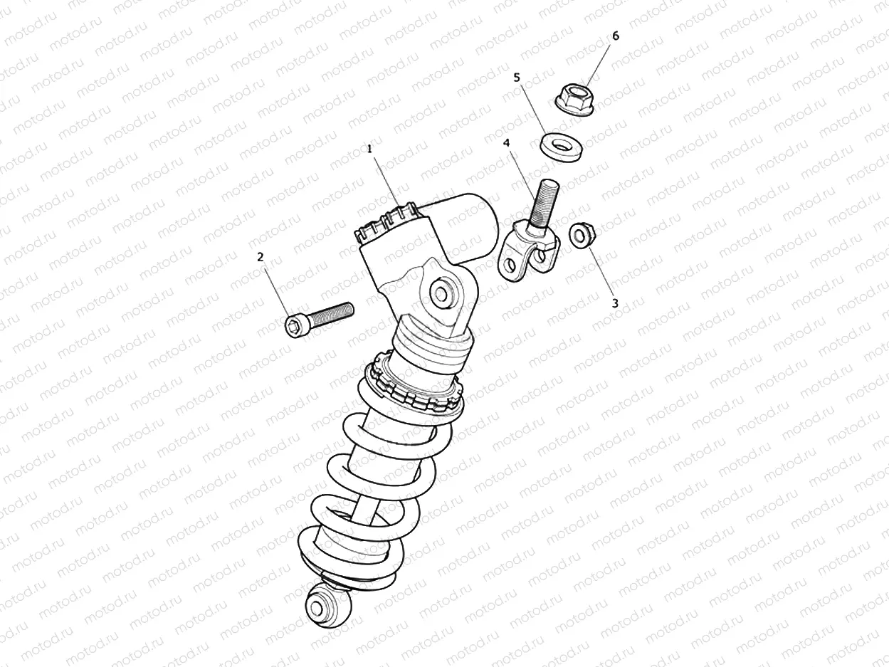 Rear Suspension Unit 675R