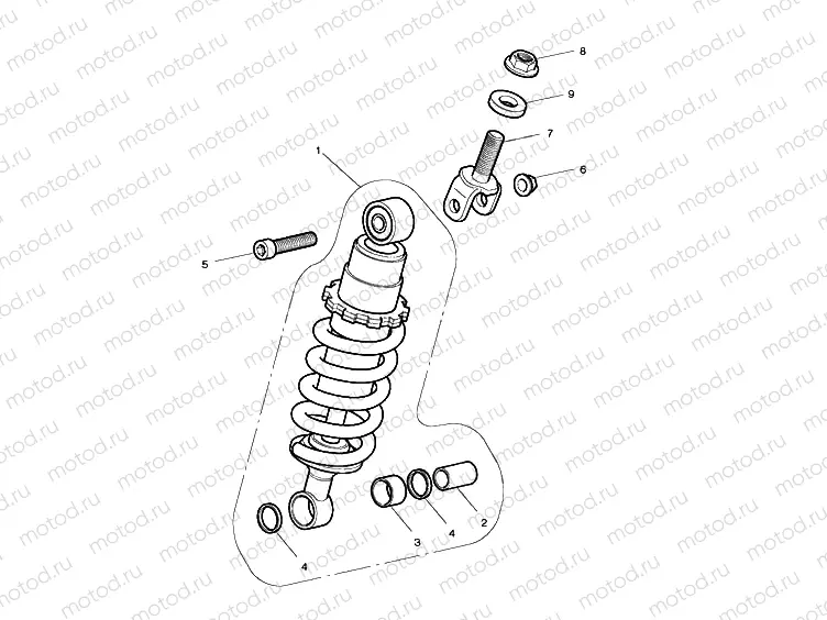 Rear Suspension Unit
