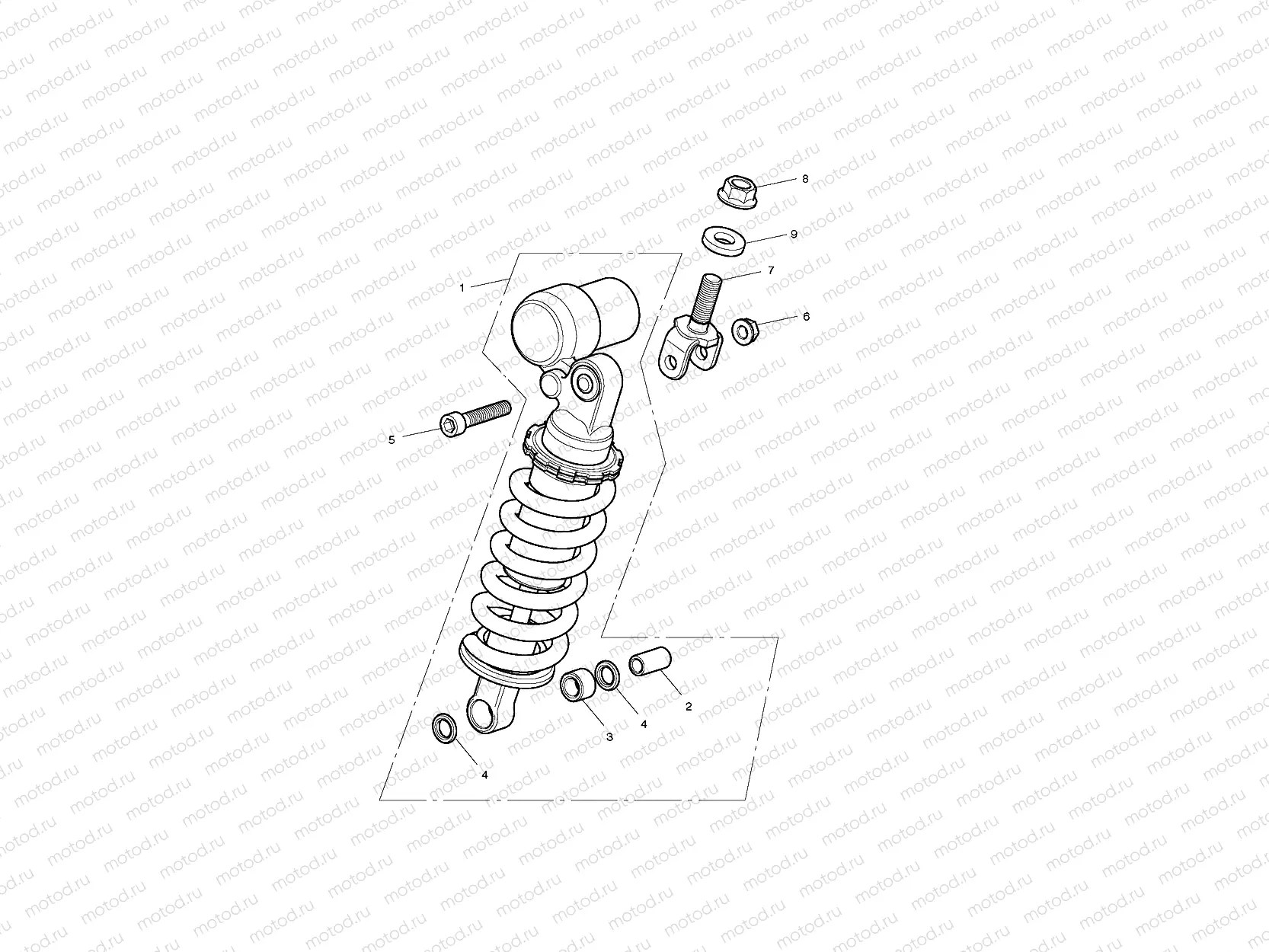Rear Suspension Unit