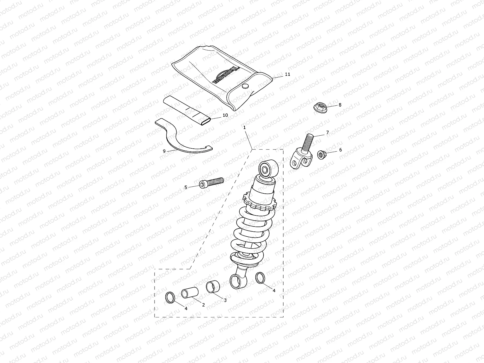 Rear Suspension Unit