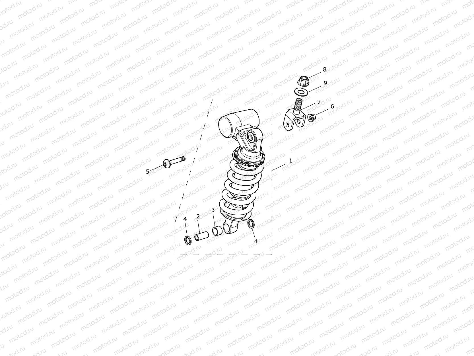 Rear Suspension Unit