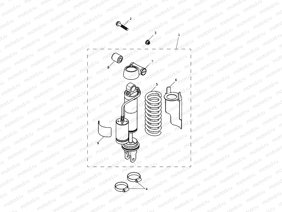 Rear Suspension Unit