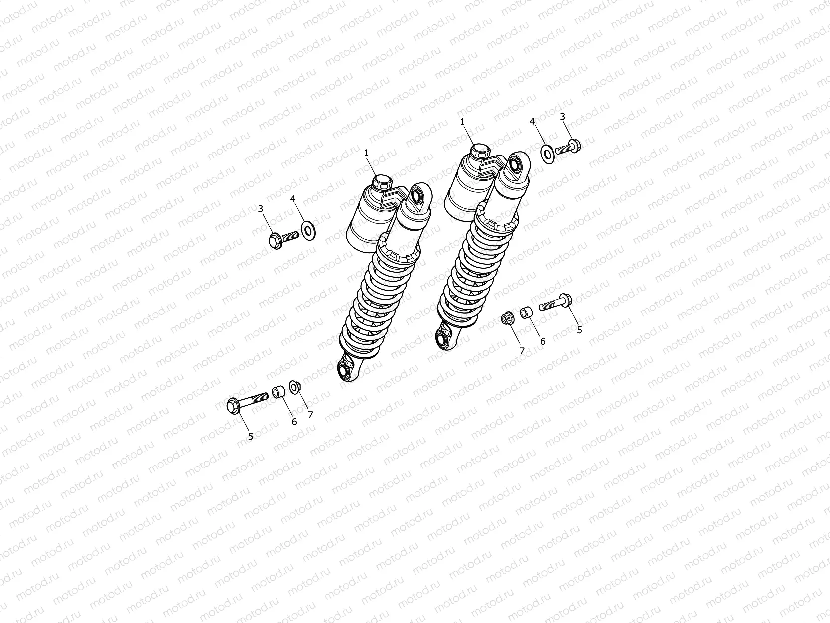 Rear Suspension Unit