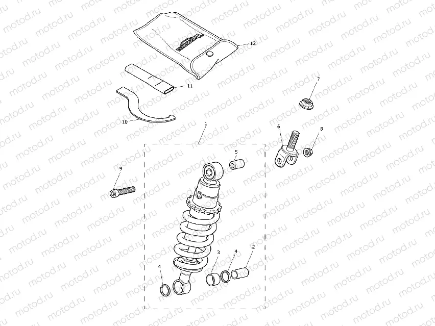Rear Suspension Unit