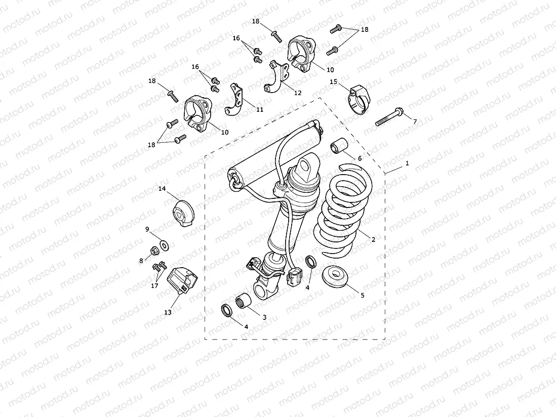 Rear Suspension Unit