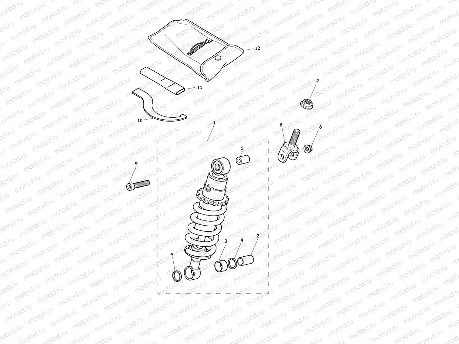 Rear Suspension Unit