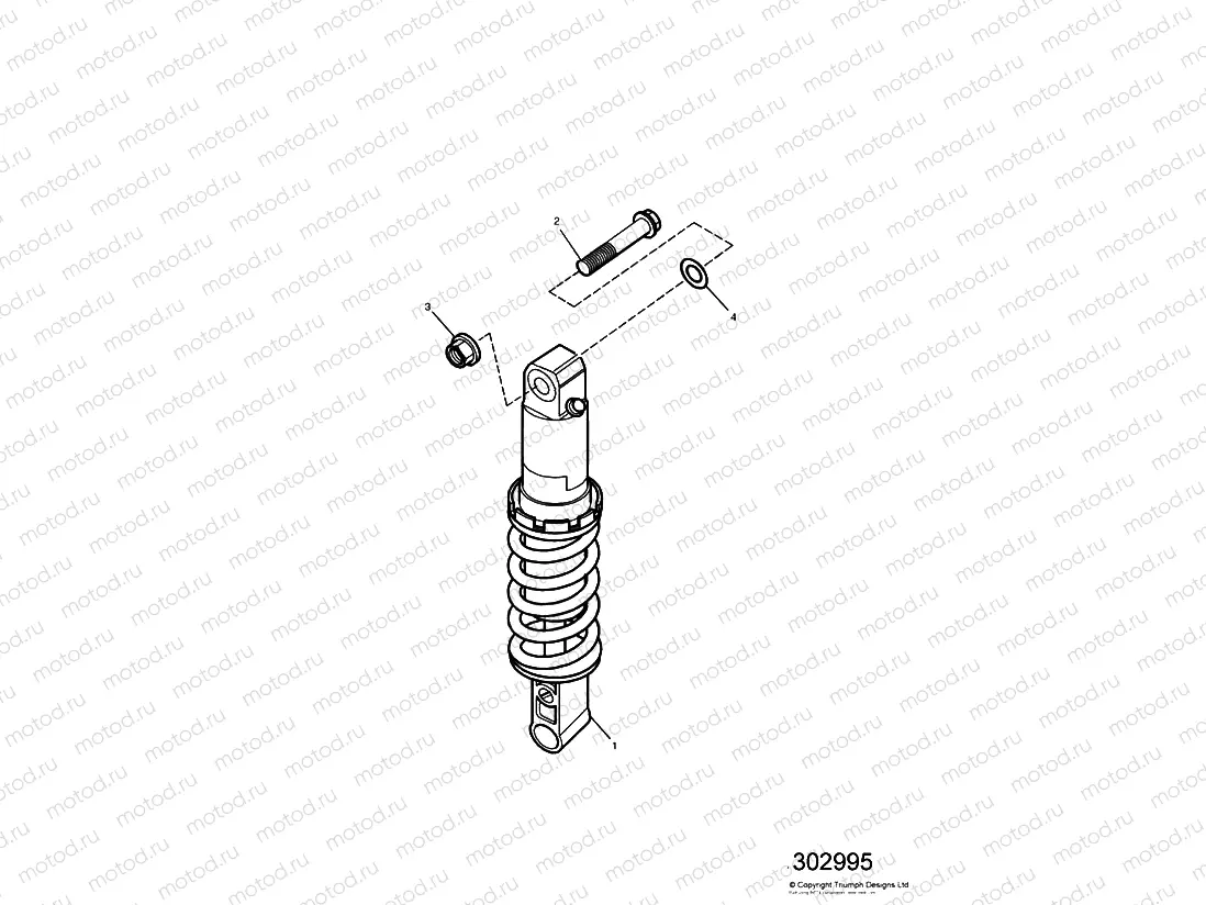 Rear Suspension Unit Sprint 29156 »