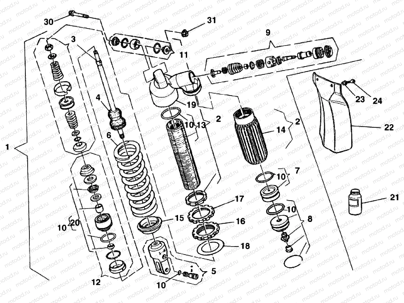 REAR SUSPENSION (WR)