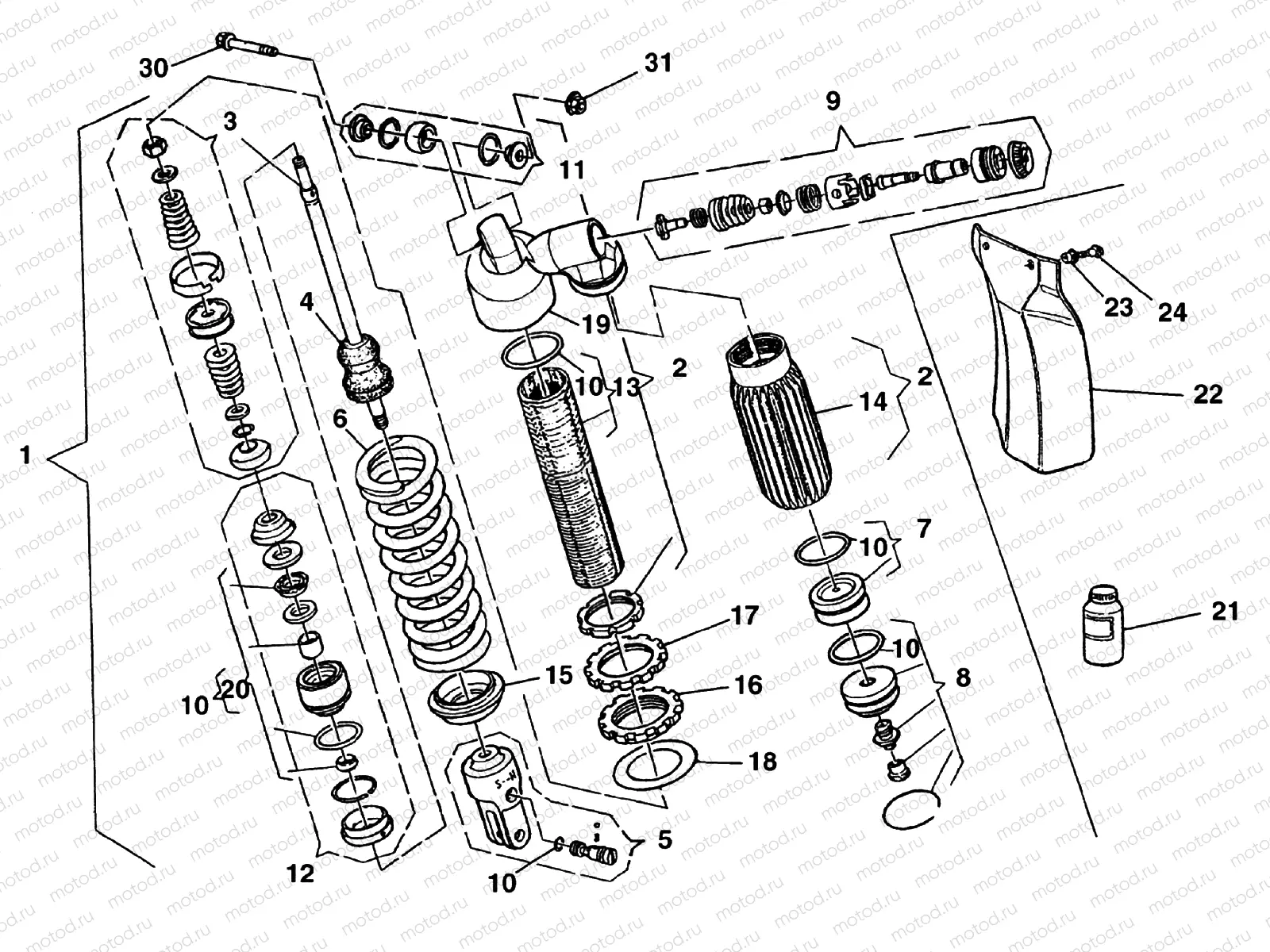 REAR SUSPENSION (WR)