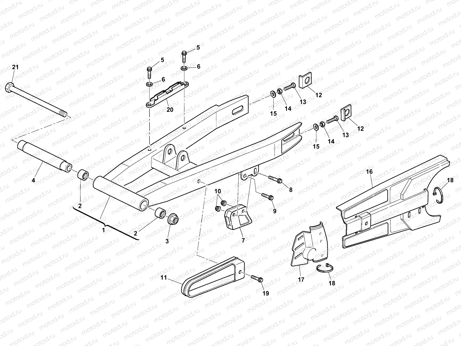 REAR SWING ARM