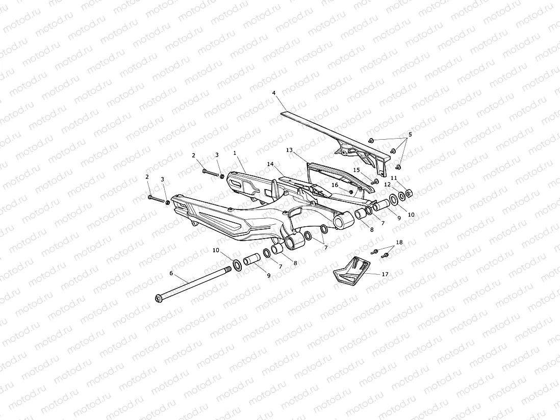 Rear Swingarm