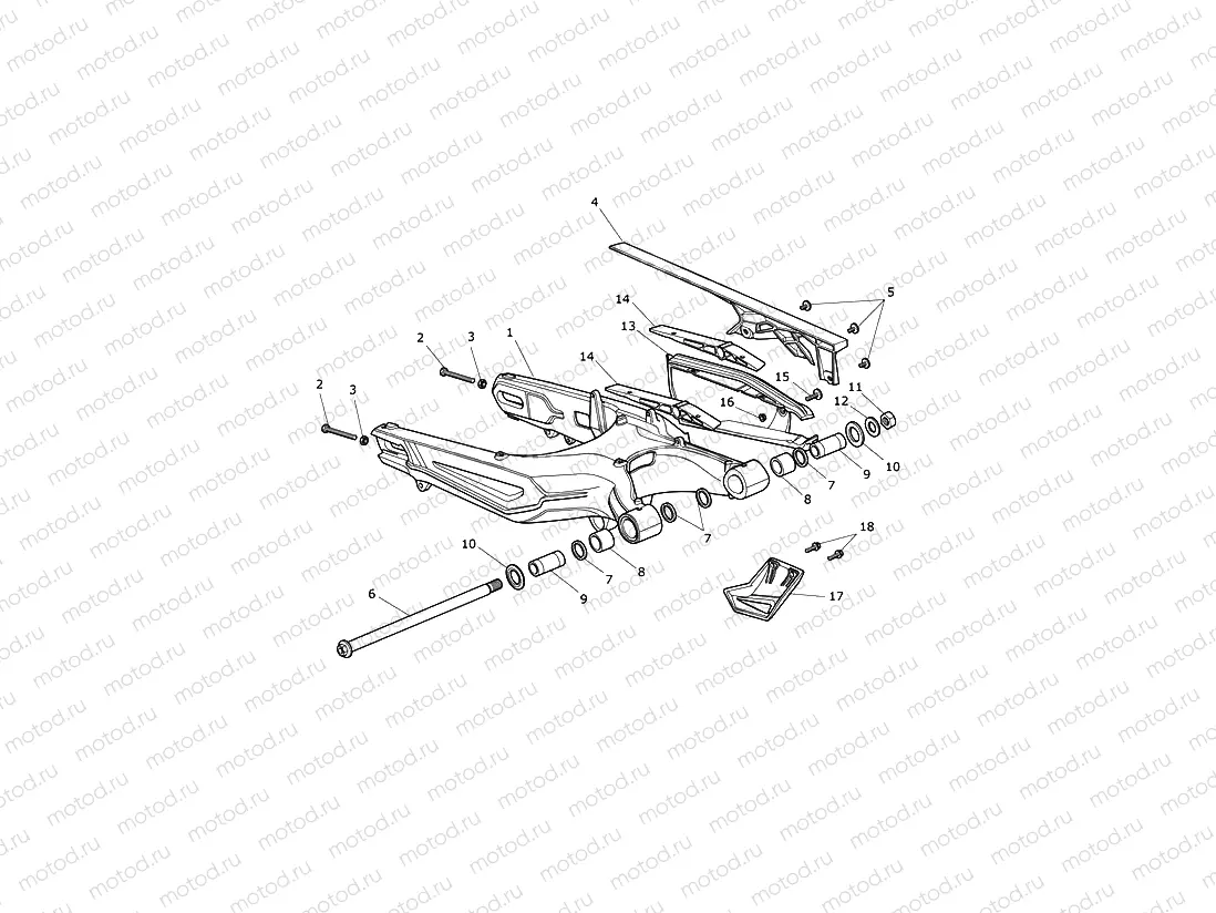 Rear Swingarm