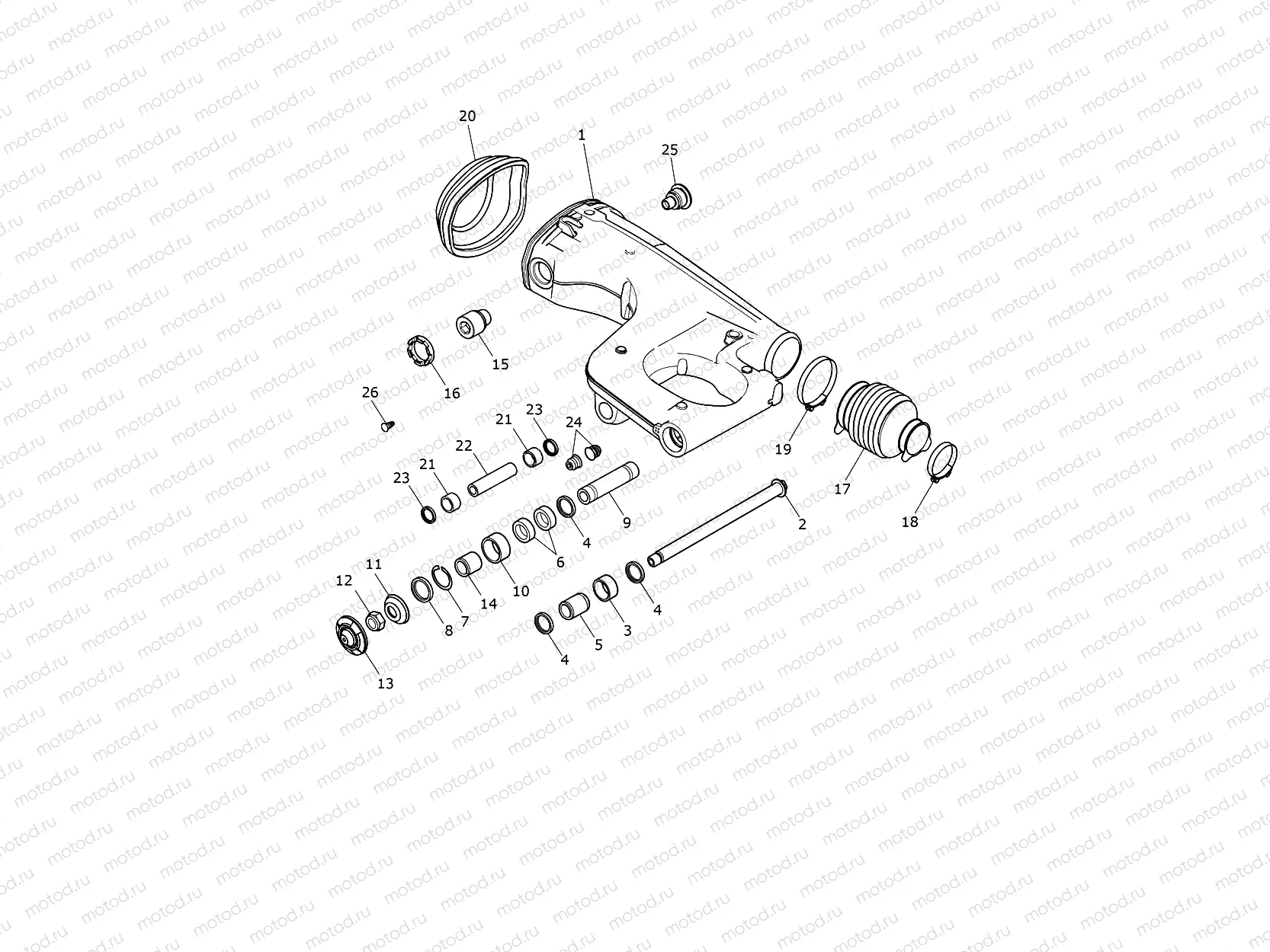 Rear Swingarm