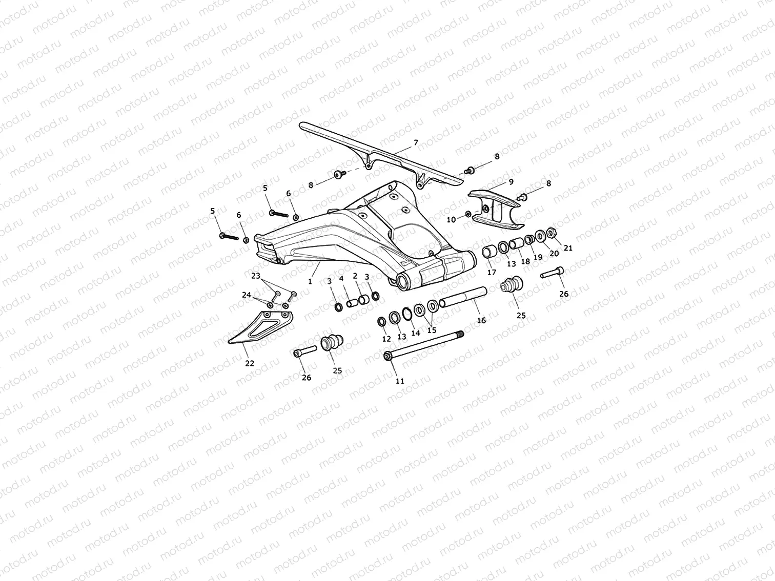 Rear Swingarm