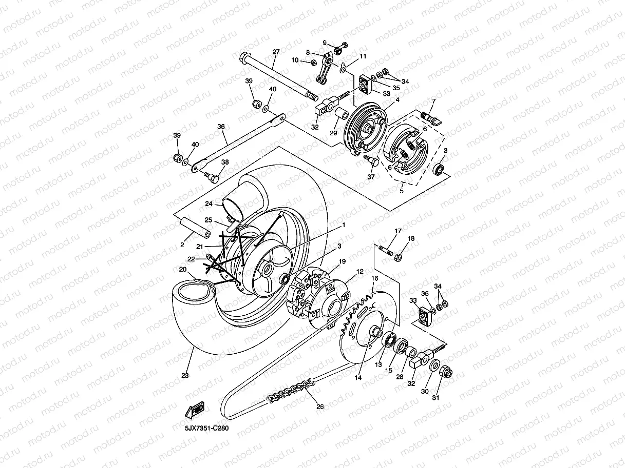 REAR WHEEL