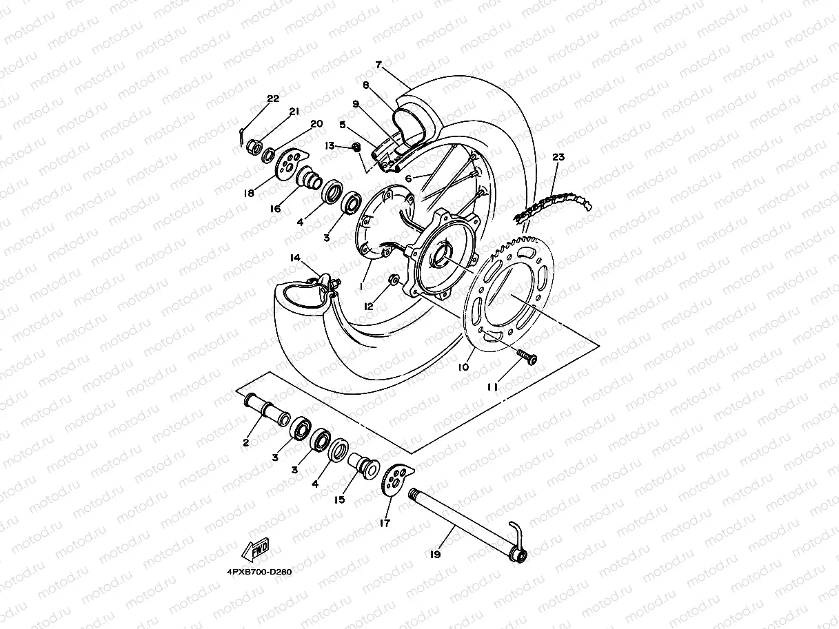 REAR WHEEL