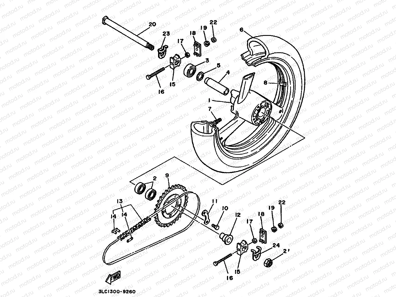 REAR WHEEL