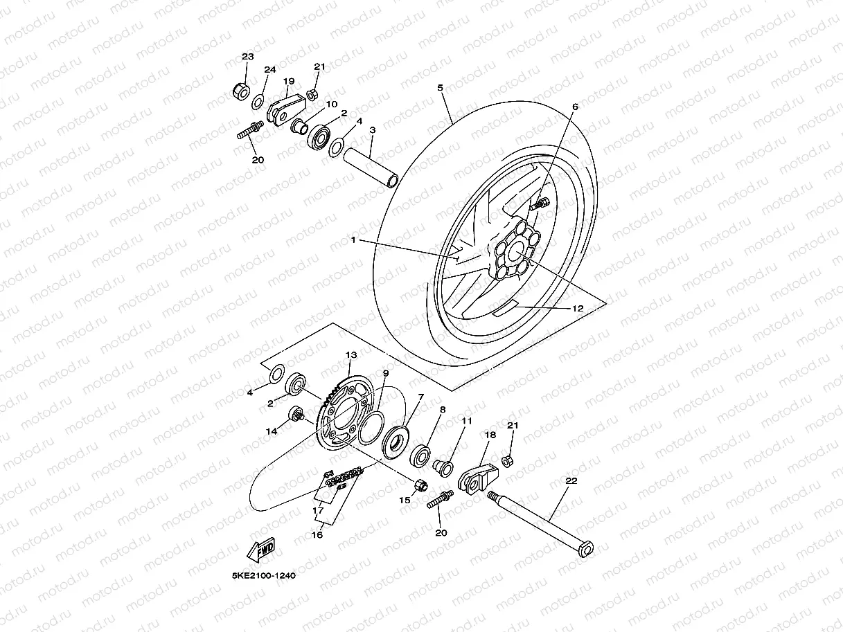 REAR WHEEL
