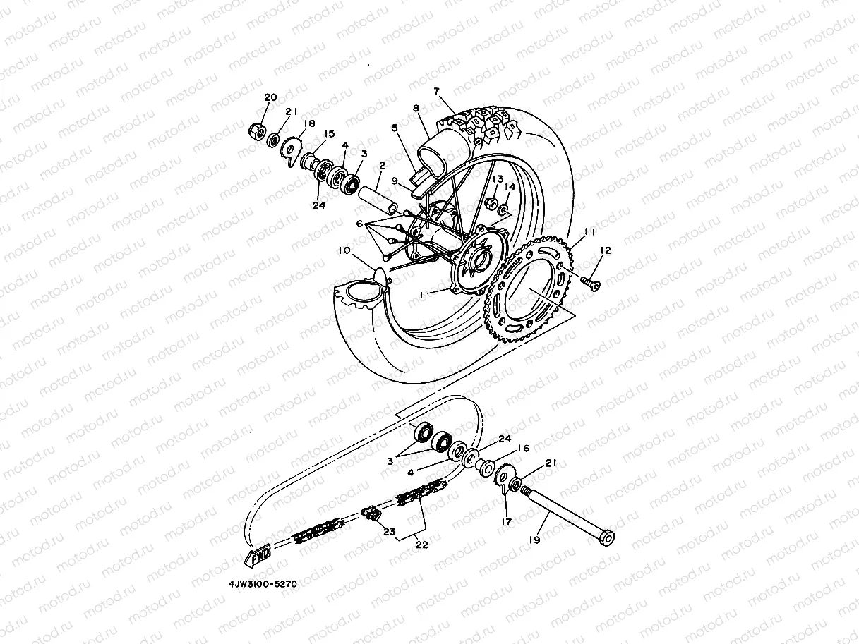 REAR WHEEL