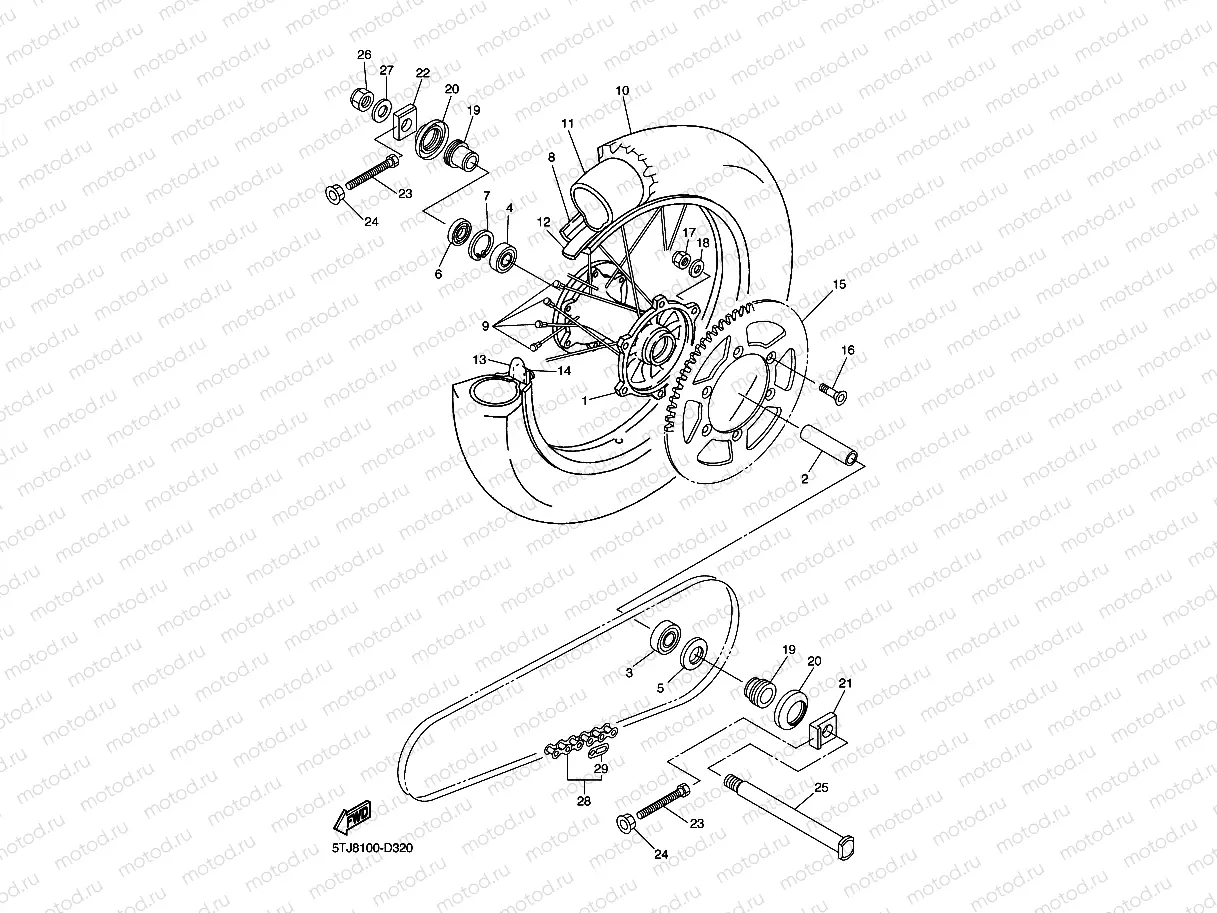 REAR WHEEL