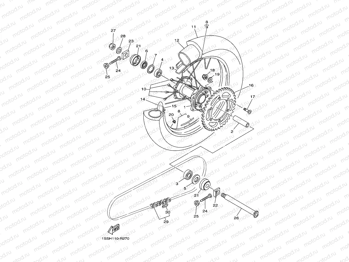 REAR WHEEL