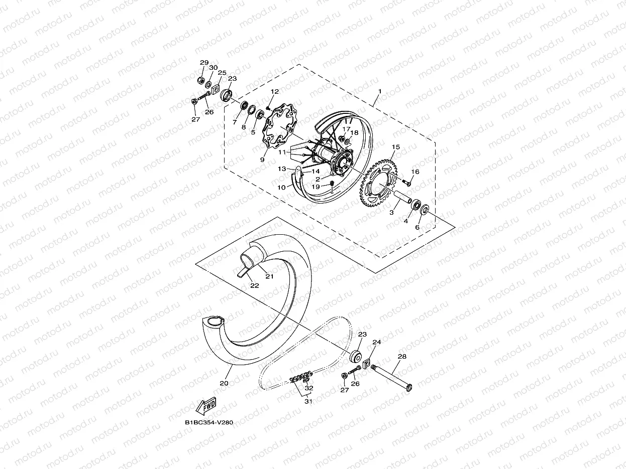 REAR WHEEL