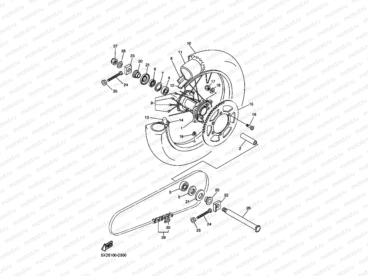 REAR WHEEL