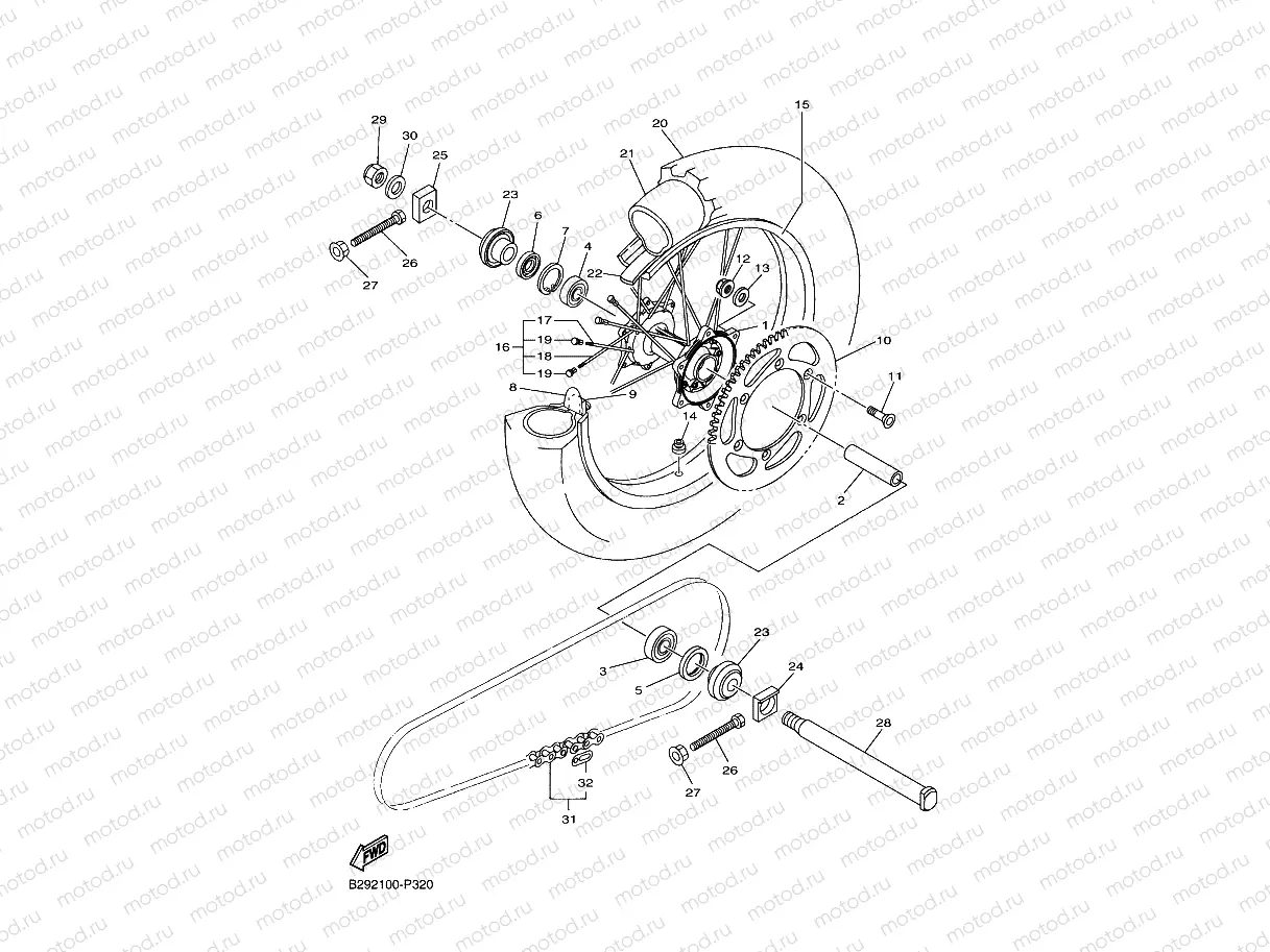 REAR WHEEL