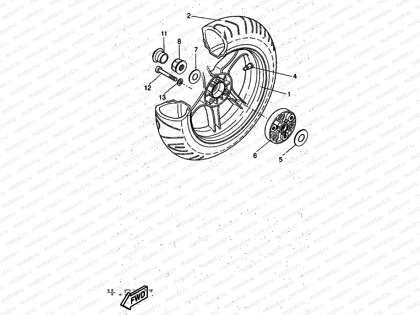 REAR WHEEL
