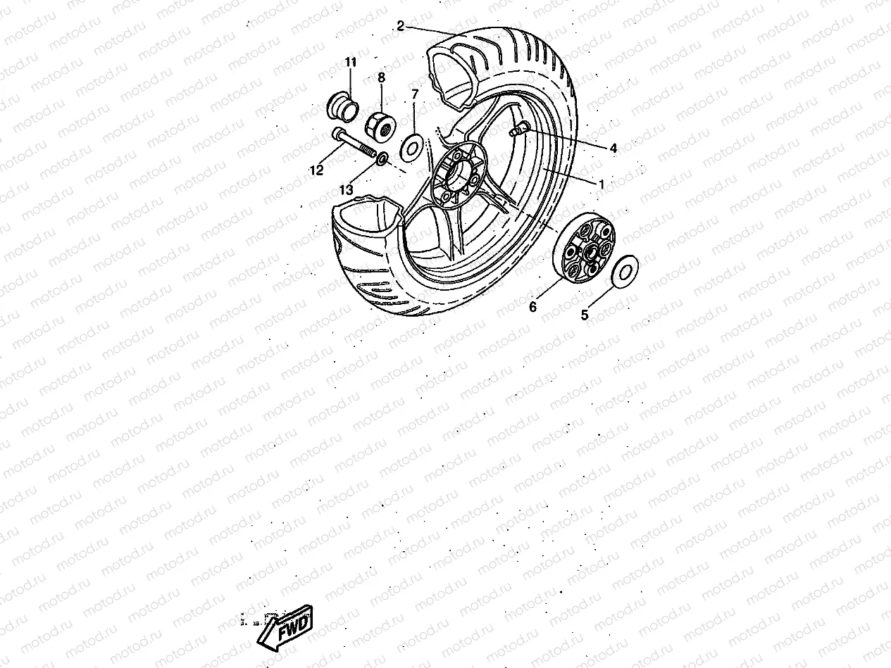 REAR WHEEL