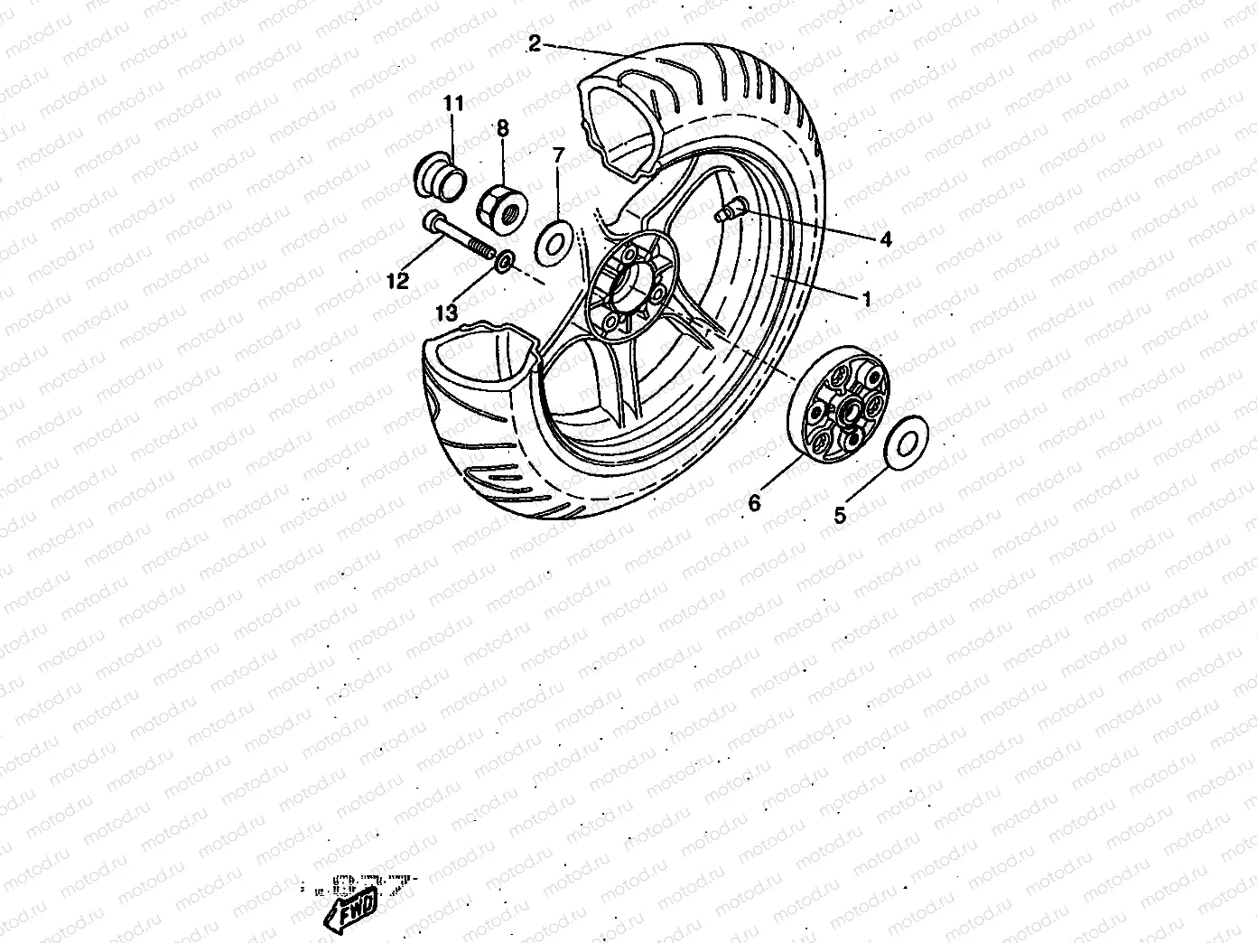 REAR WHEEL