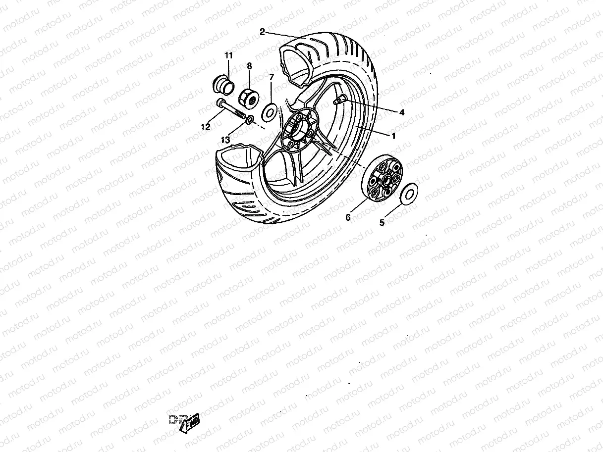 REAR WHEEL