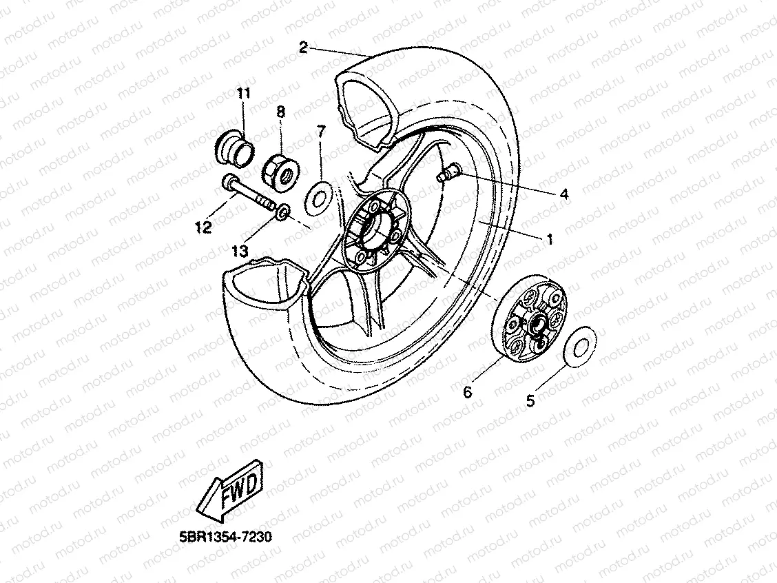 REAR WHEEL