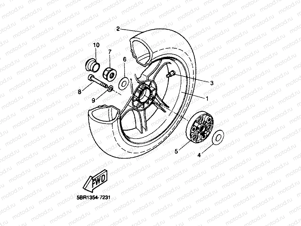 REAR WHEEL