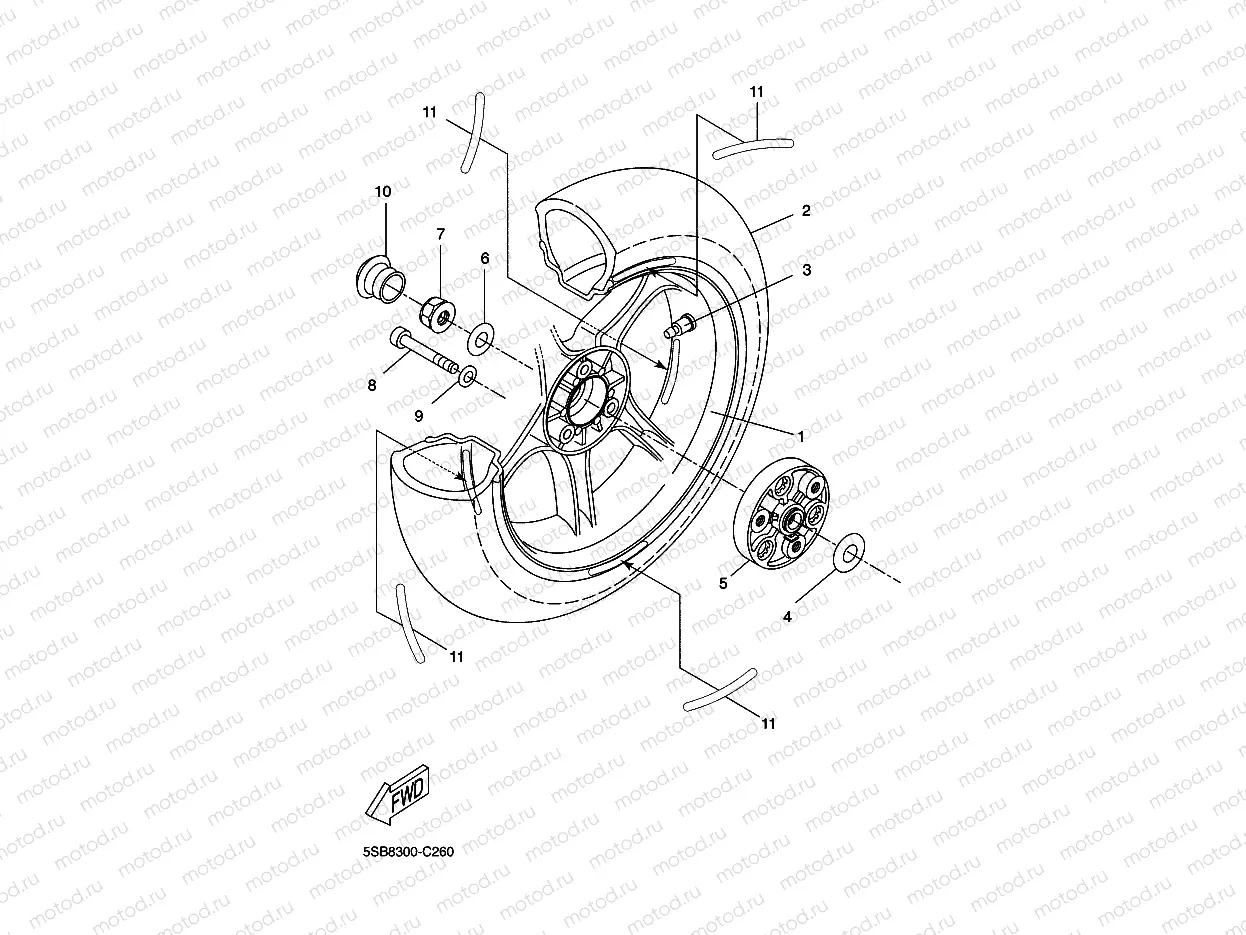 REAR WHEEL