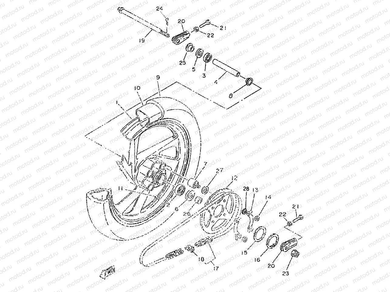 REAR WHEEL