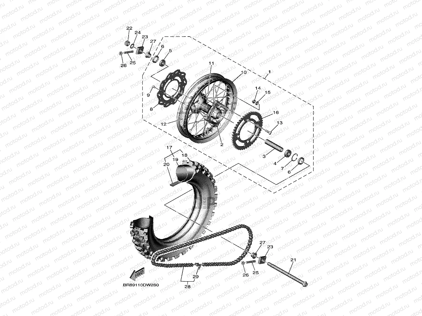 REAR WHEEL