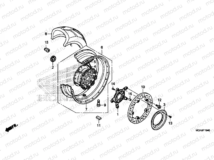 REAR WHEEL