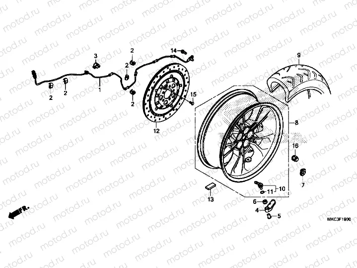 REAR WHEEL
