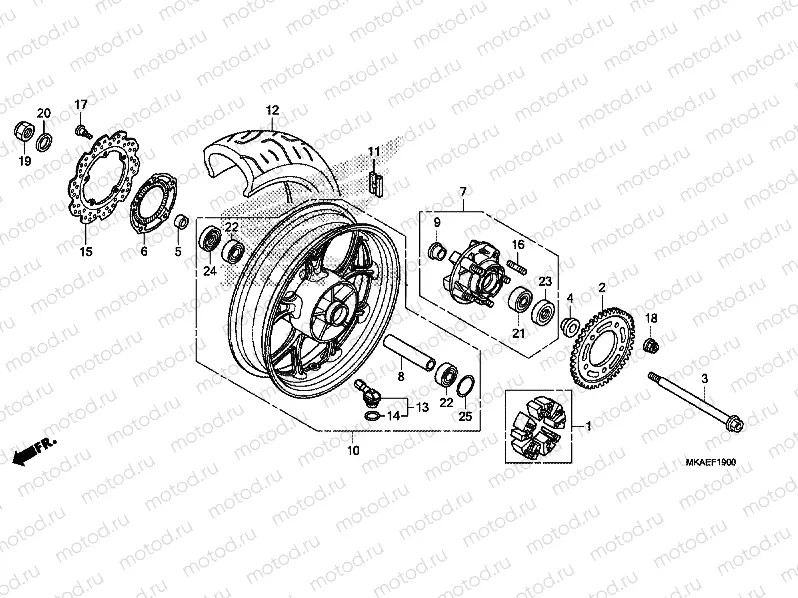 REAR WHEEL