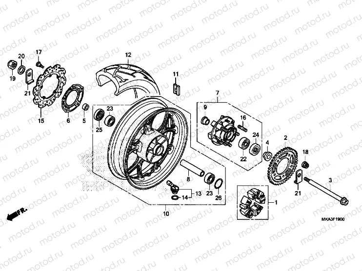 REAR WHEEL