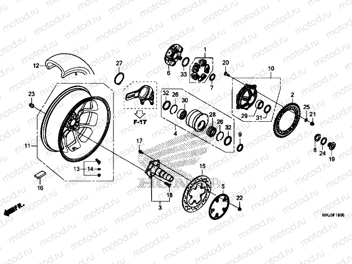 REAR WHEEL