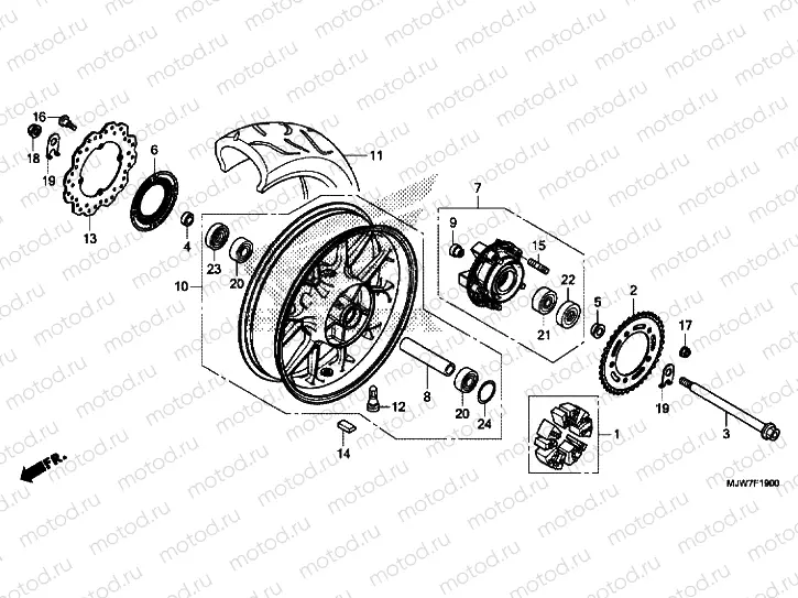 REAR WHEEL