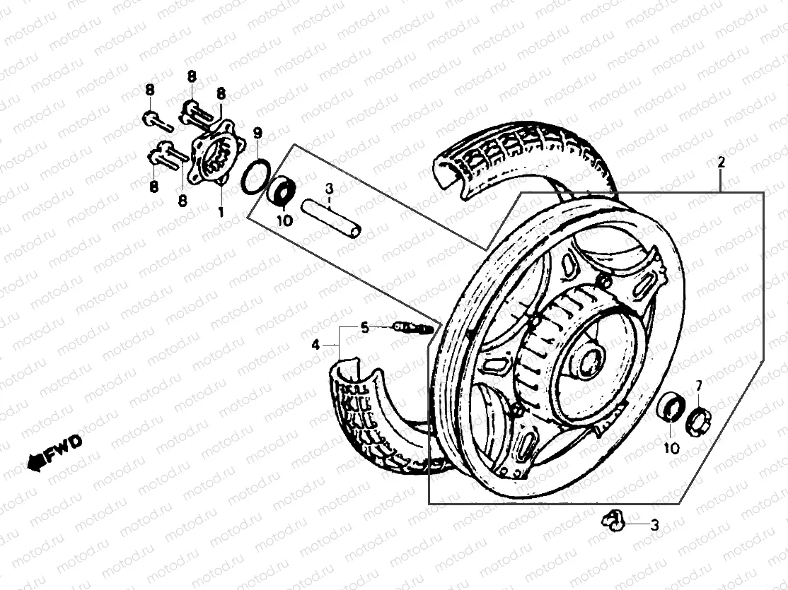 REAR WHEEL